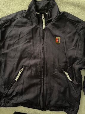 Nike Blue Lightweight Zip Up Jacket S 4-6